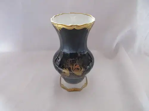 Weimarer Porzellan alte Vase Barock Echt Kobalt