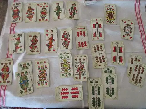 Altenburger Spielkarte sächs. Doppelkopf 2 x 24 Blatt Nr. 49 d