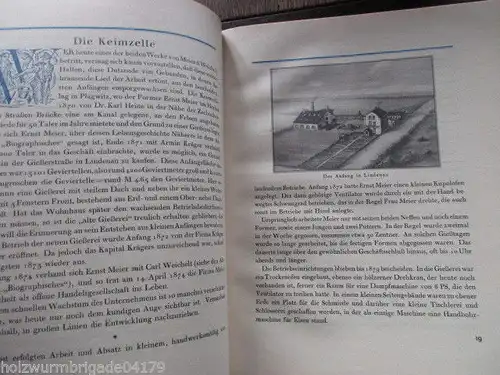 Eisen und Stahlwerke Meier & Weichelt Leipzig Lindenau 50. Jahre 1884-1924