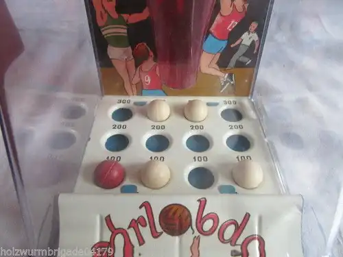 Alter ungarischer Tischflipper Pinball Kosar Labda Basketball DDR OVP