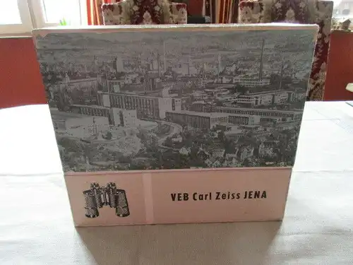 Carl Zeiss Jena Fernglas Feldstecher Q1 Dekarem 10 x 50 im Originalkarton
