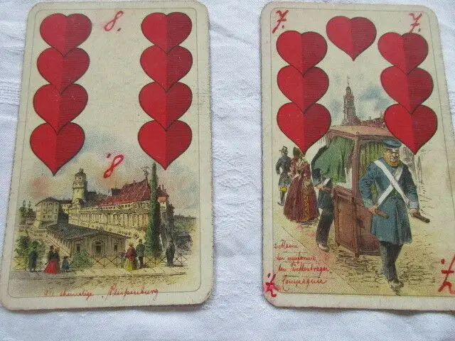 TOPRARITÄT Leipziger Mess Skatkarten VSS vorm. Schneider von 1887 9