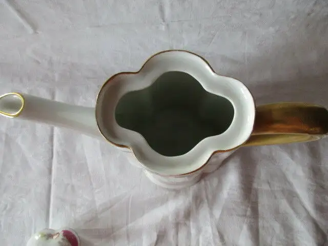 RARITÄT ROSENTHAL Alt- Franken Chrysantheme Kaffeekanne Teekanne Jugendstil 4
