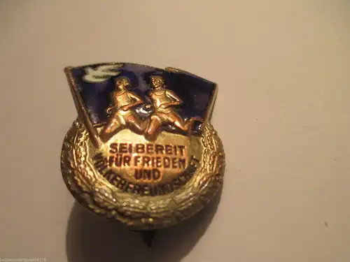 DDR Abzeichen Kinder 1954-56 Sei Bereit für Frieden und Völkerfreundschaft