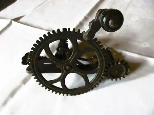 RARITÄT alter Tisch Apfelschäler Gründerzeit um 1890