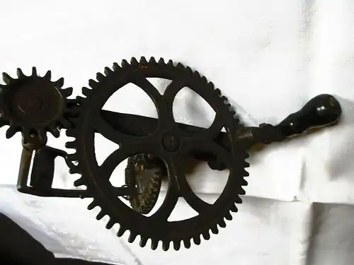 RARITÄT alter Tisch Apfelschäler Gründerzeit um 1890