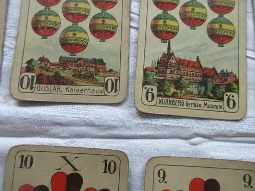 Alte Skatkarten VASS Preußisches Doppelbild Nr. 106 um 1935