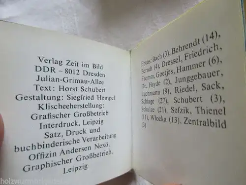 Minibuch Sport in der DDR Alltag und Feste Leipzig 1977