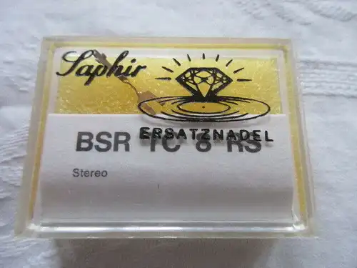 Saphir Ersatznadel BSR TC 8 RS OVP