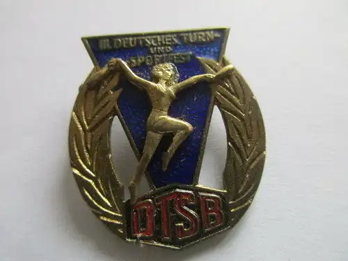 DDR Abzeichen III. deutsches Turn- und Sportfest  Leipzig 13-16.8.1959 DTSB