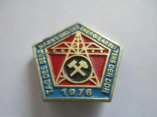 DDR Abz. Tag des Bergmanns  1976