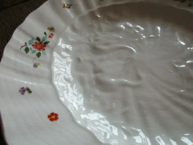 Meissen Schwanendessin Indische Blumenzweige Speiseteller Teller 1. Wahl 21,5 cm 1