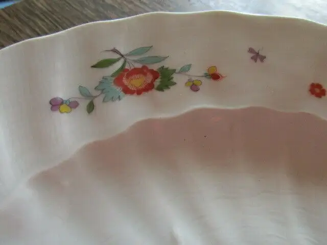 Meissen Schwanendessin Indische Blumenzweige Speiseteller Teller 1. Wahl 21,5 cm 2
