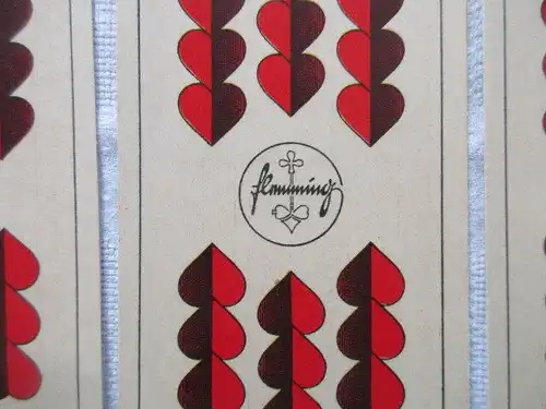 Skatkarten Flemming Wiskott Spielkartenfabrik Glogau Karl Krause Leipzig um 1930