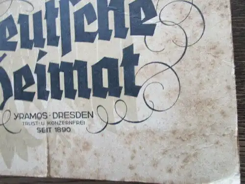 Sammelbilderalbum Deutsche Heimat Yramos Dresden