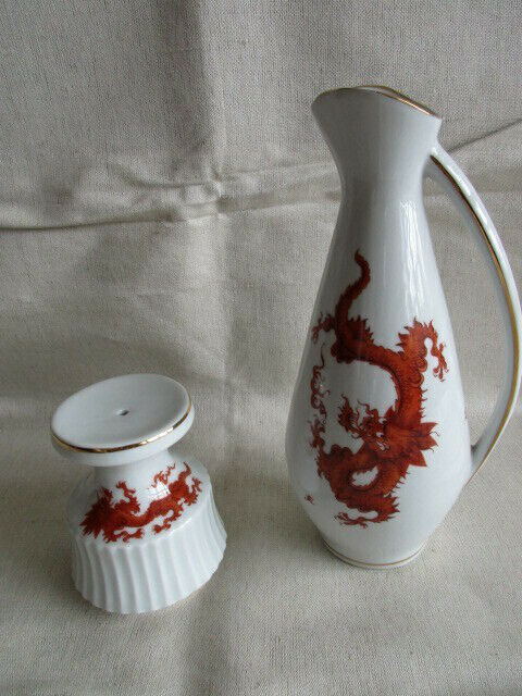 Pgh Roter Drache Ming Vase Kerzenhalter Kerzenstander Handgemalt Nr 264470783236 Oldthing Diverses Porzellan