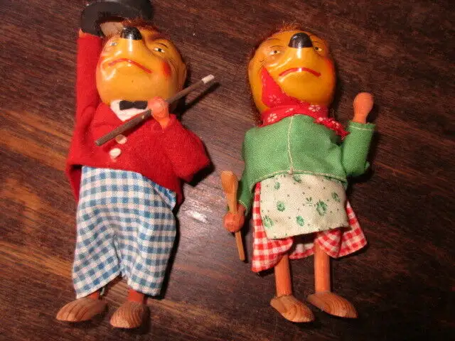 alte Mecki Figuren  30 Jahre beweglich 0