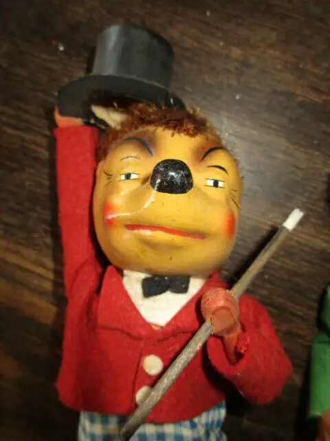 alte Mecki Figuren  30 Jahre beweglich 1
