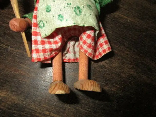 alte Mecki Figuren  30 Jahre beweglich 3