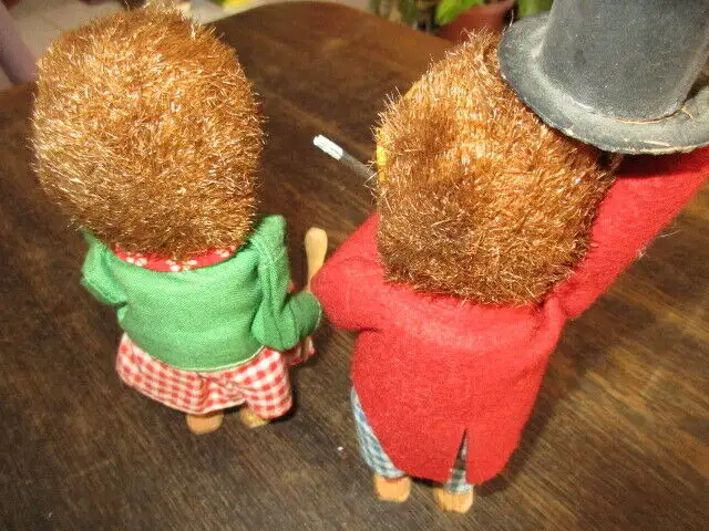alte Mecki Figuren  30 Jahre beweglich 9