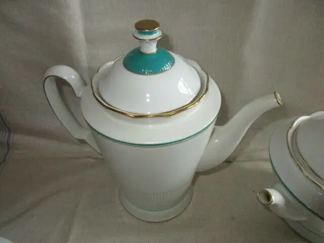 Königlich preussisch Tettau 22 tlg. Kaffeeservice Teeservice Jugendstil 4