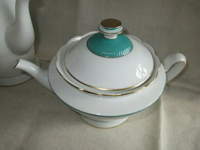 Königlich preussisch Tettau 22 tlg. Kaffeeservice Teeservice Jugendstil 5