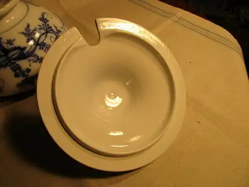 Villeroy&Boch Dresden große Terrine Suppenterrine um 1900 Zwiebelmuster
