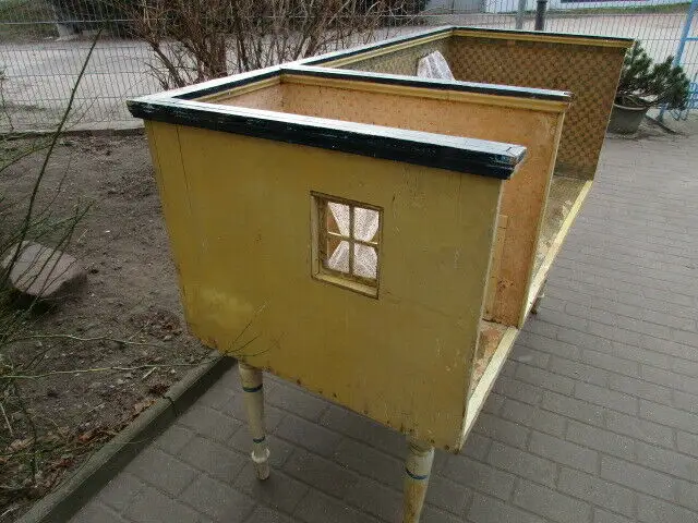 Puppenstube um 1900 Jugendstil  147 cm breit 6