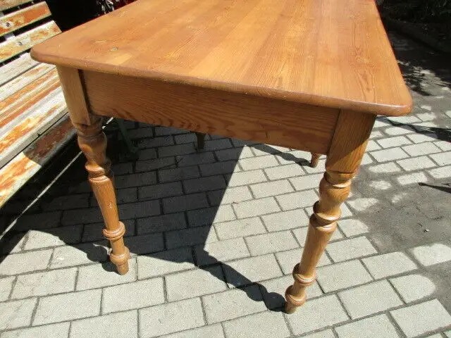 Tisch Esstisch Gründerzeit um 1880 Weichholz Nr. 6 3