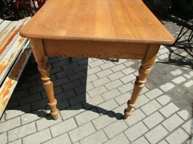 Tisch Esstisch Gründerzeit um 1880 Weichholz Nr. 6 6