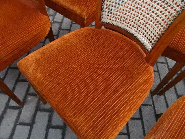 6 alte Stühle Jugendstil um 1910 2