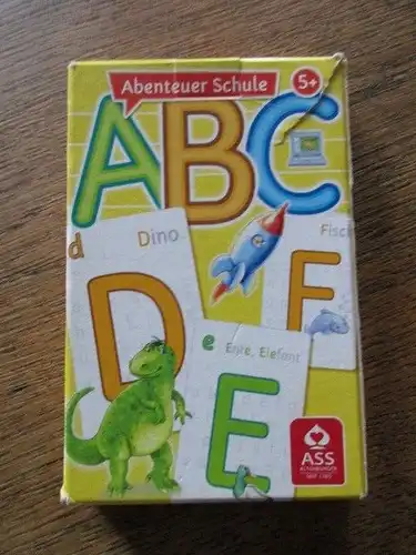 Kartenspiel ABC Abenteuer Schule