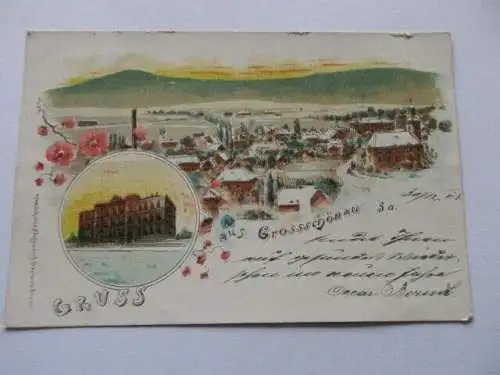 seltene Ansichtskarte Grossschönau 1903