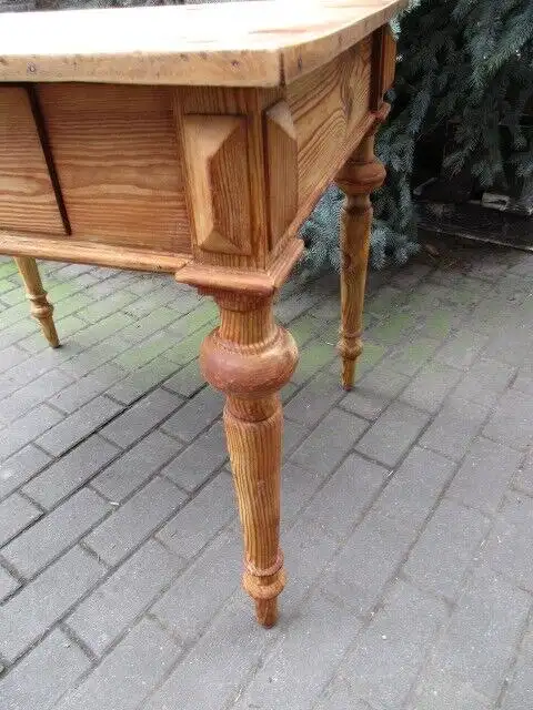 Tisch Esstisch Gründerzeit um 1880 Weichholz Nr. 3 1