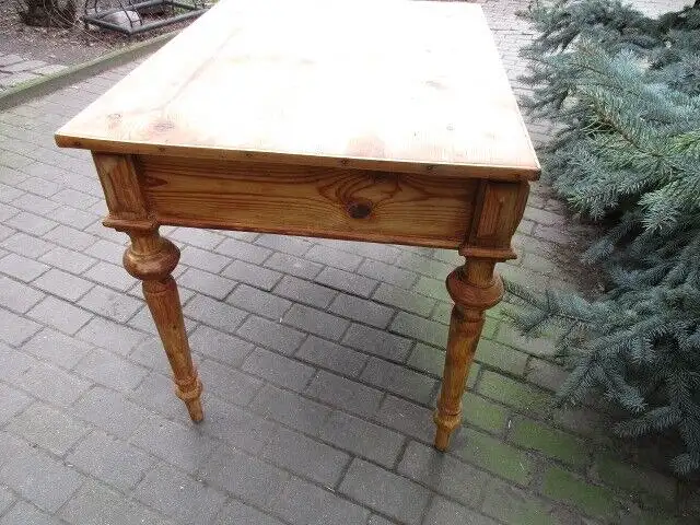Tisch Esstisch Gründerzeit um 1880 Weichholz Nr. 3 3
