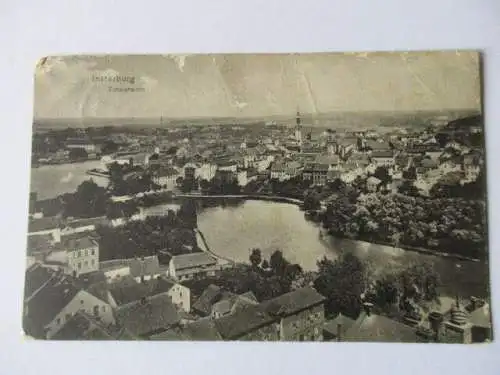 seltene AK Insterburg Ostpreußen 1916