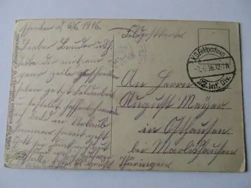seltene AK Mitau 1916 Lettland  Jelgava