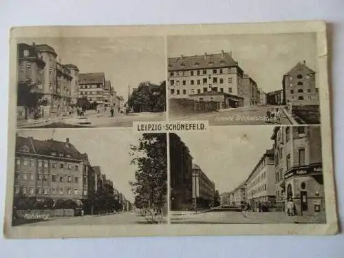 seltene AK Leipzig Schönefeld 1933