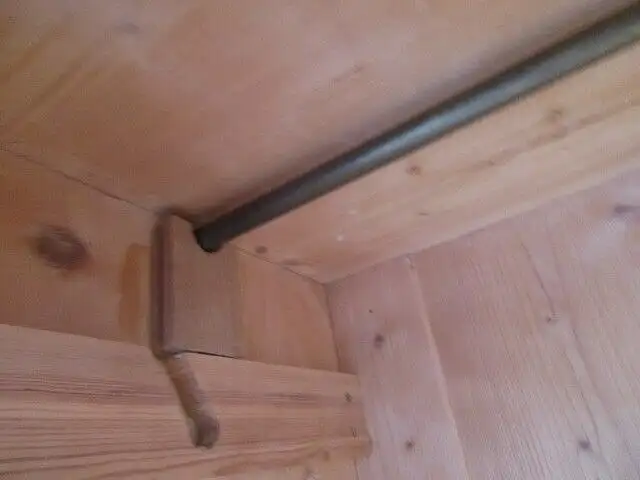 Kleiderschrank Dielenschrank Schrank Gründerzeit um 1880 Weichholz 1 türig 8