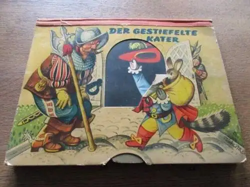 Der Gestiefelte Kater Verlag KUBASTA  Prag  1960