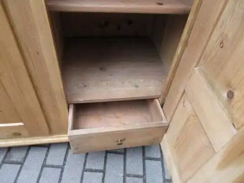 Vorratsschrank  Schrank Jugendstil um 1910 Weichholz
