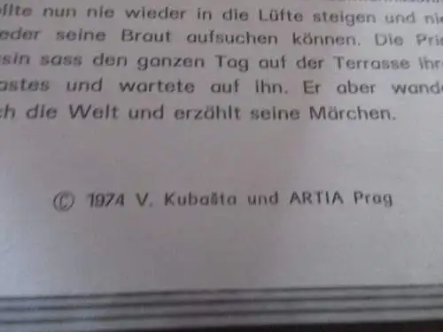 Der fliegende Koffer Verlag Kubasta Prag 1974