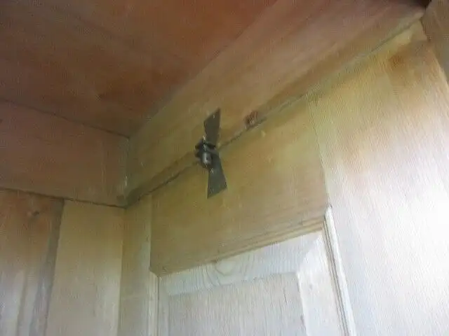 Kleiderschrank Dielenschrank Schrank Jugendstil um 1900 Nussbaum  Zerlegbar 6