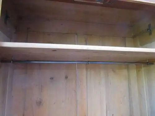Kleiderschrank Dielenschrank Schrank Jugendstil um 1900 Nussbaum  Zerlegbar