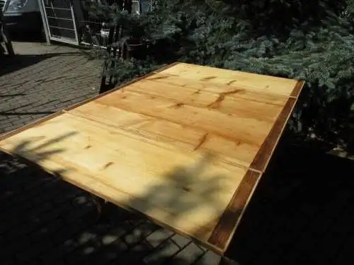 Tisch Esstisch Gründerzeit um 1880 Weichholz Nr. 16 zum Ausziehen