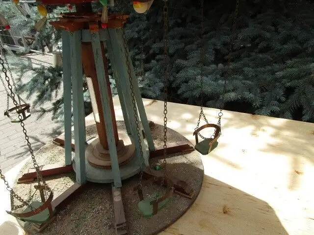 Kettenkarusszell  um 1920 7