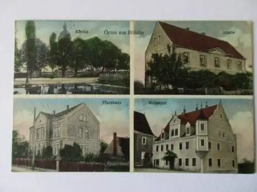 seltene AK Leipzig Böhlitz 1915