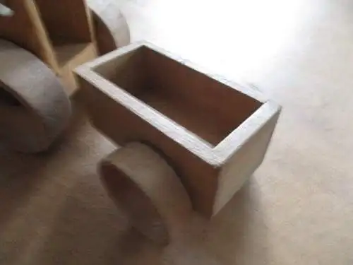 Straßenwalze mit Anhänger