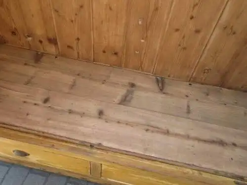 Schrank Kleiderschrank Dielenschrank  Biedermeier um 1860  Weichholz Zerleger