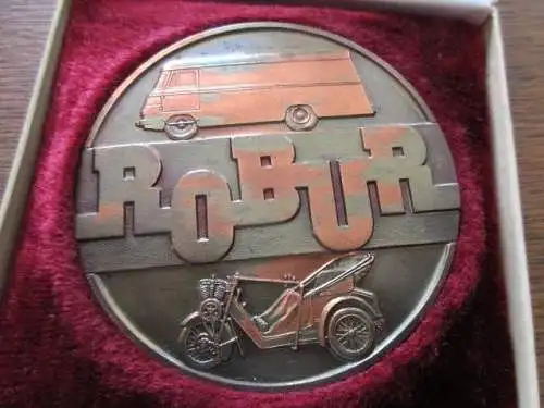 DDR Medaille Roburwerke Zittau